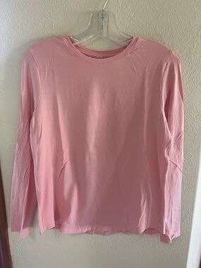 lululemon athletica Long Sleeve Tee in Light Pink size 6